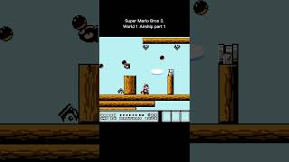 World 1 Airship Part 1 SMB3 supermariobros3 supermario supermariobros mario retrogaming retro [upl. by Nebuer]