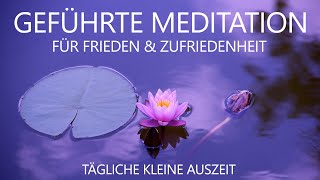 10 Minuten geführte Meditation quotDu bist nicht deine Gedankenquot  zur täglichen Anwendung [upl. by Chappy658]