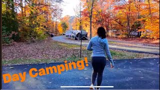 Sunlit Fall Escape Day Camping🏕️ A Perfect Alternative To Overnight Camping [upl. by Ninos]