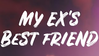 Machine Gun Kelly  My Exs Best Friend Lyrics Feat Blackbear [upl. by Ecinnaj]