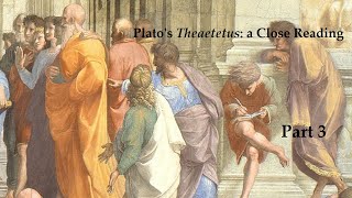 Platos Theaetetus A Close Reading Part 3 [upl. by Haze]