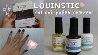 LOUINSTIC Gel Nail Polish Remover Kit Quick Easy amp Affordable Nail Polish Removal [upl. by Claudius]