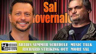 𝗧𝗵𝗲 𝗛𝗼𝘄𝗮𝗿𝗱 𝗦𝘁𝗲𝗿𝗻 𝗦𝗵𝗼𝘄 HSRS  Arties Summer Schedule Music Talk Richard Striking Out More Sal [upl. by Fritze]