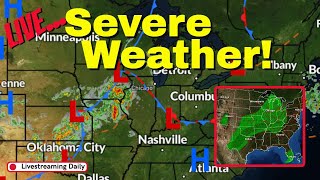 🔴Live Severe Weather Coverage 92324 [upl. by Davida406]