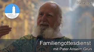 Familiengottesdienst mit Pater Anselm Grün am 04082024 [upl. by Isus]