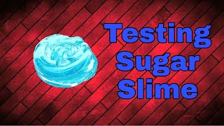 SUGAR SLIMEClinic Plus shampoo slime with sugar Testing Two ingredients slimewill it slime [upl. by Delano]