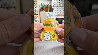 🥭DIY slime squishy🍯 papercraft cutecrafts thingstodo craft crafts diy art cute ￼ [upl. by Ahsenauj949]