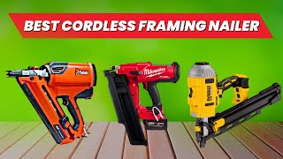 The 5 Best Cordless Framing Nailers 2024  Top 5 Cordless Framing Nailer for 2024  Ultimate Review [upl. by Ainafetse]