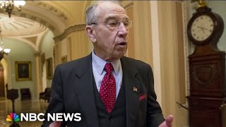 Iowa Sen Chuck Grassley hospitalized for infection [upl. by Rawde849]