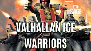 VALHALLAN ICE WARRIORS  Astra Militarum Explained  Imperial Guard  Warhammer 40k Lore [upl. by Eittak]