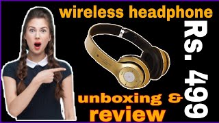 Captcha TRULY WIRELESS S460 Bluetooth Wired amp Wireless Headphones With TF CardMicFM Support [upl. by Harac]