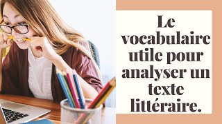 Comment analyser un texte efficacement grâce au vocabulaire de lanalyse littéraire [upl. by Enailil]