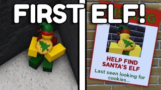 HOW TO FIND THE FIRST ROBLOX BLOXBURG ELF LOCATION Bloxburg Elf Hunt 2023 [upl. by Ahsiea]