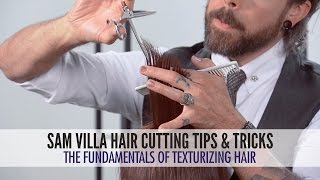 Learn the Fundamentals of Texturizing Hair [upl. by Patsis]