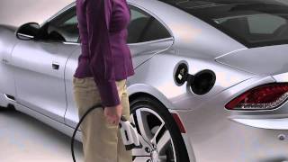 Charging and Fueling the 2012 Fisker Karma Sedan [upl. by Johnson456]