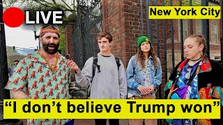 IRL live Americans Reaction to Trump Winning the Election [upl. by Vharat]