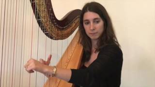 Gymnopédie No 1 by Eric Satie  Violin and Harp [upl. by Yert]