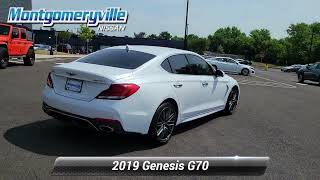 Used 2019 Genesis G70 33T Advanced Montgomeryville PA KBBN0201 [upl. by Dnaltroc]