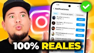 Como Conseguir MUCHOS SEGUIDORES REALES en INSTAGRAM 2024 [upl. by Genaro]