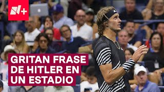 Alexander Zverev detiene partido contra Jannik Sinner del US Open tras escuchar una frase de Hitler [upl. by Werra]