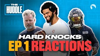 Our Chicago Bears Hard Knocks EP 1 REACTIONS  NFL Teams With Kicker Issues  The Huddle [upl. by Perron]