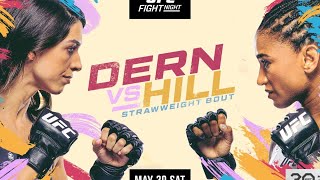 UFC VEGAS 73 LIVE DERN VS HILL LIVESTREAM amp FULL FIGHT NIGHT COMPANION [upl. by Ikairik981]