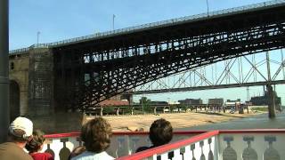 Metros St Louis Mississippi River Bridge CruiseGateway Arch Riverboats at the Core of Discovery [upl. by Yednarb]