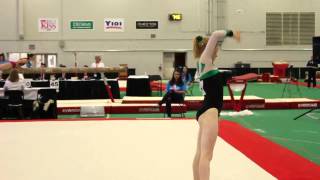 Denelle Pedrick Floor JR Qualification  2013 Canadian Championships [upl. by Alad]