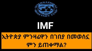 ኢትዮጵያ የምንዛሬ ተመኗን በገበያ በመወሰኗ IMF በምትኩ የሚያገኘው ምንድን ነው [upl. by Lam]