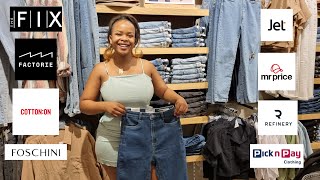 I TRIED ON JEANS FROM THE MOST RECOMMENDED SOUTH AFRICAN STORES  TUMI N [upl. by Tabatha]