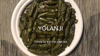 Feuilles de blettes farcies végétariennes YALANJI [upl. by Ennyleuqcaj623]