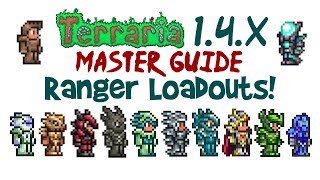 Best Terraria Ranger Loadout Guide 14x Ranged Master Mode PreHardmode amp Hardmode Progression [upl. by Ennaecarg]