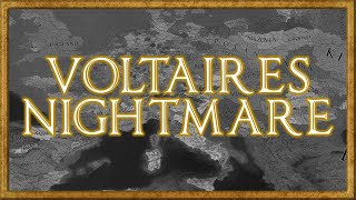 Voltaires Nightmare  An EU4 mod  AI only timelapse  1054 to 1871 [upl. by Yllatan]