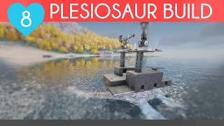 BEST PLESIOSAUR BUILD  Ark Survival Evolved  Unofficial PvP Server Episode 8 [upl. by Flss529]