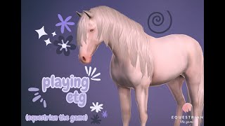 Equestrain The Game PT1 Playing ETG [upl. by Karwan]