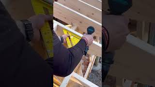 Best way to build a LADDER overhang diy construction tools [upl. by Sauder776]