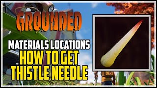 Grounded How to Get Thistle Needle Crafting Materials [upl. by Berstine]