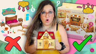 🧸Sylvanian Families 👀 ORIGINAL Vs FAKE 🧐 Muebles para Ampliar mi COLECCIÓN [upl. by Warde]