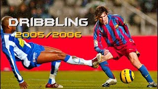 Lionel Messi ● Ultimate Dribbling Skills 20052006 HD [upl. by Lovmilla]