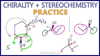 Chirality and Stereochemistry Practice Problems [upl. by Amlus]