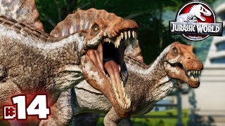 SPINOSAUR FRIENDS  Jurassic World Evolution  JURASSIC MODE  Ep14 HD [upl. by Strickler]