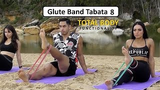 FULL BODY Loop Band Workout Series Session 8  Coach Ali Glute Band Workouts Series [upl. by Boy]