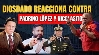 DIOSDADO ARREMETE CONTRA LOS QUE ESTÁN PLANTEANDO ENTREGAR EL PODER [upl. by Aigil781]