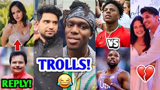 BIG LAFDA Everywhere😡 Samay Raina TROLLS KSI Prince Vs Yuvika Tech Burner TMKOC Speed [upl. by Ednil500]