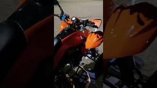 Helmet night light atv automobile drive bikelife 450cc gopro atvnews bike smartphone [upl. by Analle]