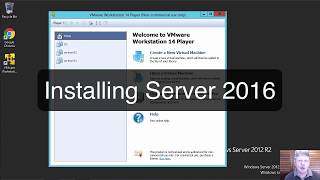 Installing Server 2016 [upl. by Pavla302]