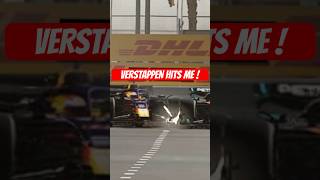 Verstappen SWIPES across amp HITS Me MidRace [upl. by Noletta]