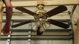 Hampton Bay Topfield Ceiling Fan [upl. by Esinnej]