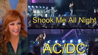 Reaction  AC DC  Shook Me All Night  Riverplate 2009 [upl. by Haldas]