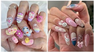 November Birthday Nail Art Design 2024 Birthday Nails Decorated Ideas Girls Nail Art Design [upl. by Ayamat]